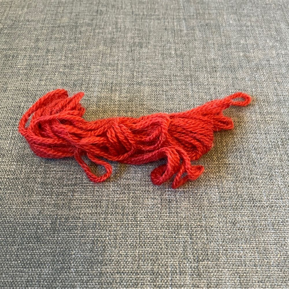 Pink Needlepoint Thread Yarn